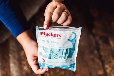 Purchase Plackers Twin-Line Dental Floss Picks, 75 Count at Amazon.com