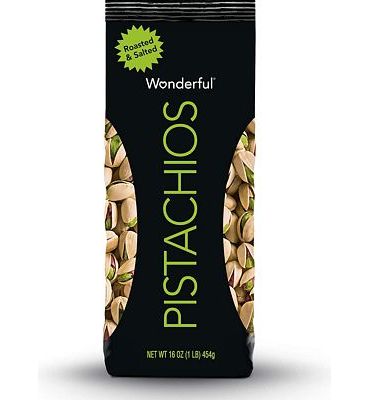 Purchase Wonderful Pistachios, Roasted and Salted, 16 Ounce Bag at Amazon.com