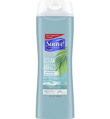 Purchase Suave Essentials Body Wash, Ocean Breeze 15 Fl Oz (Pack of 6) at Amazon.com