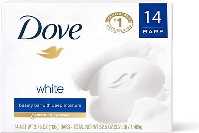 Purchase Dove White Beauty Bar 4 oz, 14 Bar at Amazon.com