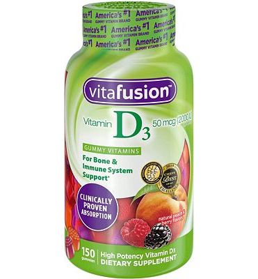 Purchase Vitafusion Vitamin D3 Gummy Vitamins, Assorted Flavors at Amazon.com