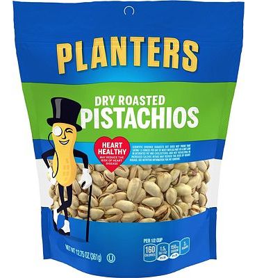 Purchase Planters Spiced Dry Roasted Pistachios (12.75 oz Canister, Pack of 3) at Amazon.com