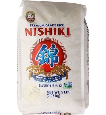 Purchase Nishiki Medium Grain Rice, 5 lb at Amazon.com
