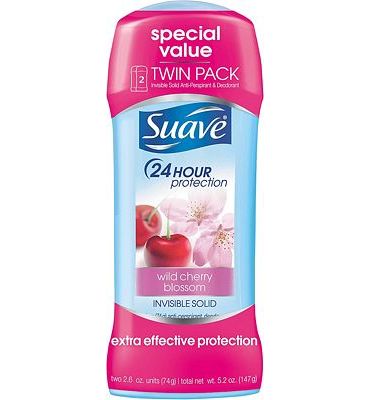 Purchase Suave Antiperspirant Deodorant, Wild Cherry Blossom 2.6 oz, Twin Pack at Amazon.com