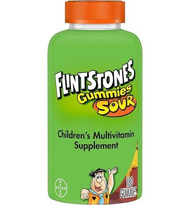 Purchase Flintstones Children's Complete Multivitamin Sour Gummies, 180 Count at Amazon.com