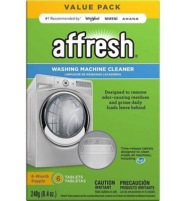 Purchase Affresh Washer Machine Cleaner, 6-Tablets, 8.4 oz at Amazon.com
