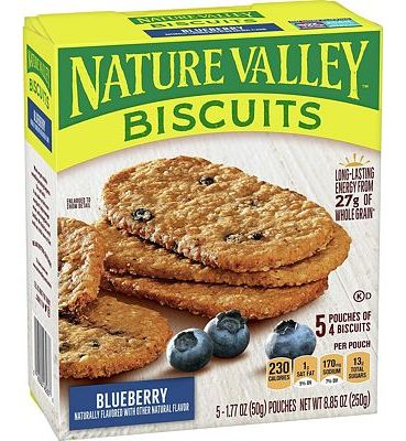 Purchase Nature Valley Breakfast Biscuits, Blueberry, 8.85 oz at Amazon.com