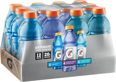 Purchase Gatorade Frost Thirst Quencher Variety Pack, 20 Ounce Bottles (Pack of 12) at Amazon.com