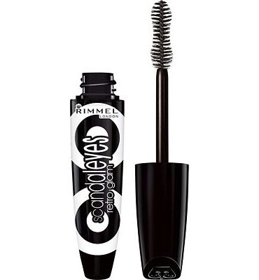 Purchase Rimmel Scandaleyes Retroglam Mascara, Extreme Black Longwear Mascara for a False Eyelash Look, 0.41 Fl Oz at Amazon.com