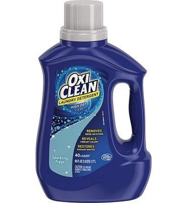 Purchase OxiClean High Def Sparkling Fresh Liquid Laundry Detergent, 60 oz. at Amazon.com