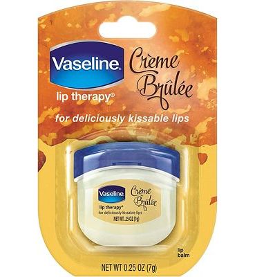 Purchase Vaseline Lip Therapy Lip Balm Mini, Creme Brulee, 0.25 oz at Amazon.com