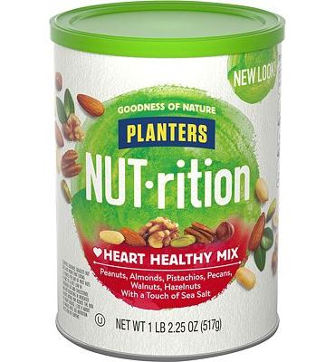 Purchase NUTrition Heart Healthy Snack Nut Mix (2.25oz) at Amazon.com