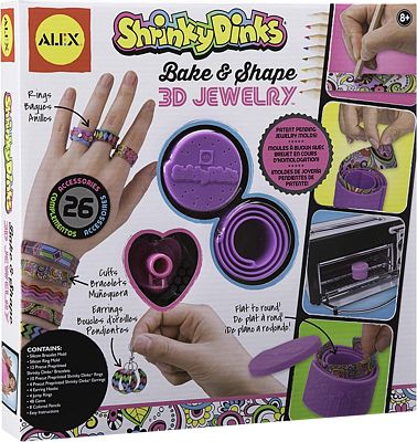 Purchase Shrinky Dinks Bake and Shape 3D Jewelry at Amazon.com