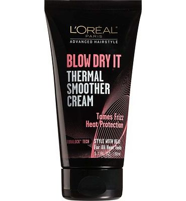 Purchase L'Oreal Paris Advanced Hairstyle BLOW DRY IT Thermal Smoother Cream, 5.1 fl. oz. at Amazon.com