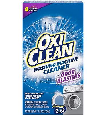 Purchase OxiClean Washing Machine Cleaner with Odor Blasters, 4 Count at Amazon.com