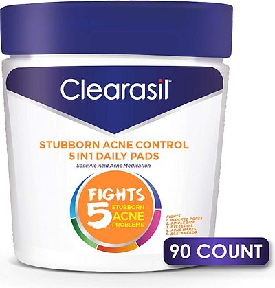 Purchase Clearasil ultra 5 in 1 acne face wash pads, 90 count at Amazon.com