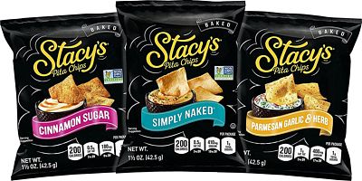 Purchase Stacy's Pita Chips Variety Pack, 1.5 Ounce (Pack of 24) at Amazon.com