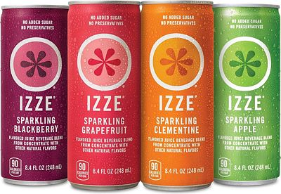 Purchase IZZE Sparkling Juice, 4 Flavor Variety Pack, 8.4 oz Cans, 24 Count at Amazon.com
