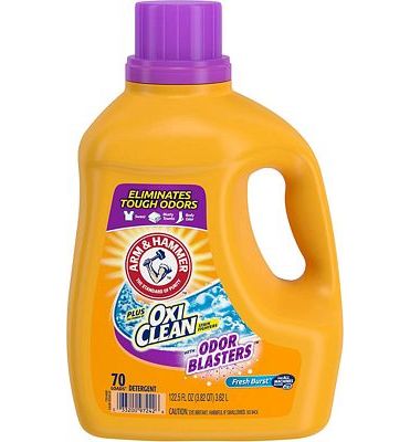 Purchase Arm & Hammer Plus OxiClean Odor Blasters Laundry Detergent, 122.25 oz at Amazon.com