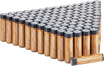 Purchase AmazonBasics AAA 1.5 Volt Performance Alkaline Batteries - Pack of 100 (Appearance may vary) at Amazon.com