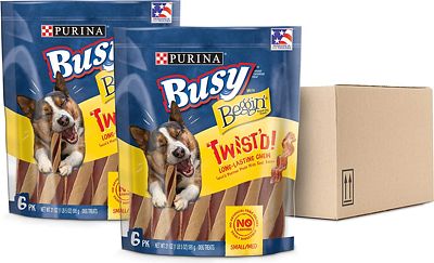 Purchase Purina Busy with Beggin' Twist'd Rawhide Free Dog Chew Dog Treats at Amazon.com