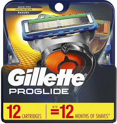 Purchase Gillette Fusion5 ProGlide Men's Razor Blades Refills, 12 Count, Mens Fusion Razors / Blades at Amazon.com