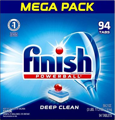 Purchase Finish - All in 1 - 94ct - Dishwasher Detergent - Powerball - Dishwashing Tablets - Dish Tabs - Fresh Scent at Amazon.com