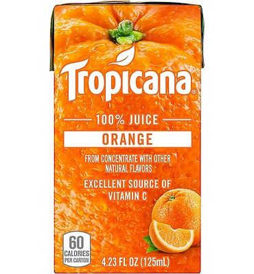 Purchase Tropicana 100% Juice Box, Orange Juice, 4.23oz (Pack of 44) at Amazon.com