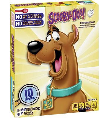 Purchase Betty Crocker Snacks Scooby Doo Fruit Flavored Snacks, 10 Count (Pack of 8) at Amazon.com