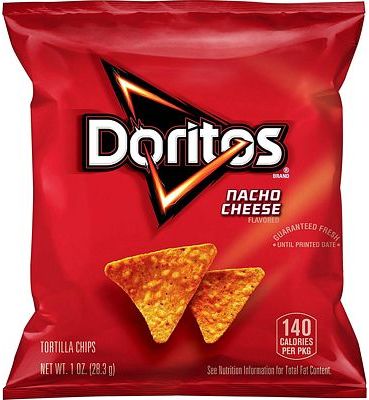 Purchase Doritos Nacho Cheese Flavored Tortilla Chips, 1 oz (Pack of 40) at Amazon.com