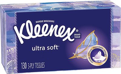 Purchase Kleenex Ultra Soft Facial Tissues at Amazon.com