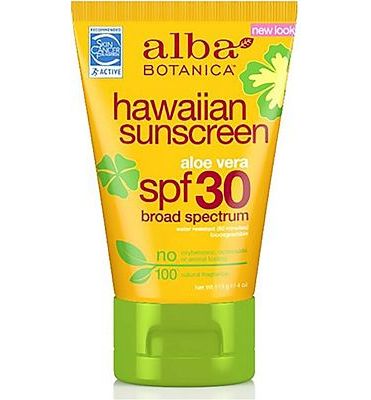 Purchase Alba Botanica Hawaiian Sunscreen Aloe Vera SPF 30 at Amazon.com