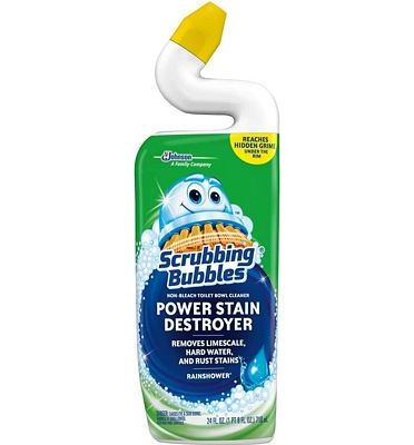 Purchase Scrubbing Bubbles Extra Power Toilet Bowl Cleaner, Rainshower, 24 oz at Amazon.com