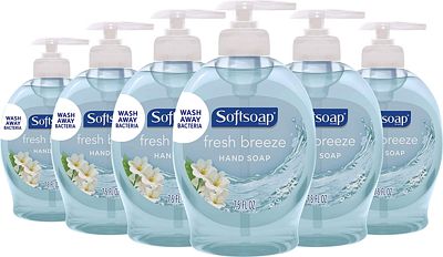 Purchase Softsoap Liquid Hand Soap, Fresh Breeze - 7.5 fluid ounce (Pack of 6) at Amazon.com