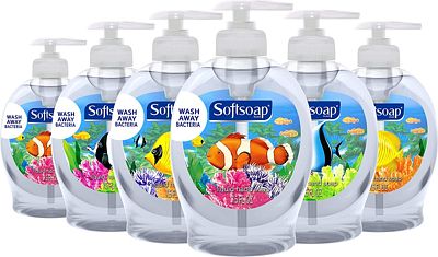 Purchase Softsoap Liquid Hand Soap, Aquarium - 7.5 fluid ounce (Pack of 6) at Amazon.com