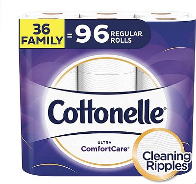 Purchase Cottonelle Ultra ComfortCare Toilet Paper, Soft Biodegradable Bath Tissue, Septic-Safe, 36 Family Rolls at Amazon.com