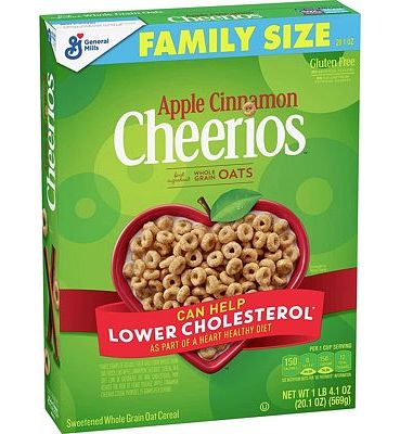 Purchase Apple Cinnamon Cheerios Gluten Free, Cereal, Family Size, 20.10 Oz at Amazon.com