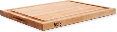 Purchase John Boos Cutting Board, 24 Inches x 18 Inches x 1.5 Inches, Maple with Juice Groove at Amazon.com