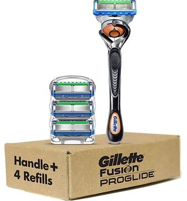 Purchase Gillette ProGlide Men's Razor Handle + 4 Blade Refills at Amazon.com