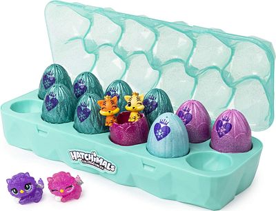 Purchase Hatchimals Colleggtibles, Jewelry Box Royal Dozen 12 Pack Egg Carton with 2 Exclusive (Styles May Vary) at Amazon.com