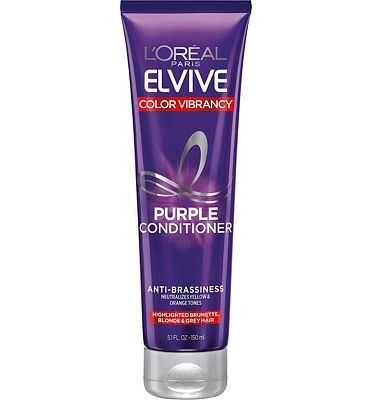 Purchase L'Oreal Paris Elvive Color Vibrancy Anti-Brassiness Purple Conditioner for Color Treated Hair, 5.1 Fl. Oz at Amazon.com