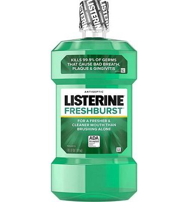 Purchase Listerine Antiseptic Mouthwash, Fresh Burst, 1 Liter at Amazon.com