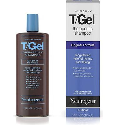 Purchase Neutrogena T/Gel Therapeutic Shampoo Original Formula, Anti-Dandruff Treatment, 16 fl. oz at Amazon.com