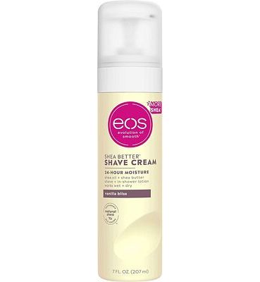 Purchase eos Ultra Moisturizing Shave Cream - Vanilla Bliss, Provides 24-Hours of Skin-Softening Moisture, Shave Wet or Dry |7 Fl oz at Amazon.com