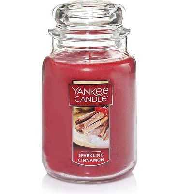 Purchase Yankee Candle Large Jar Candle Sparkling Cinnamon at Amazon.com