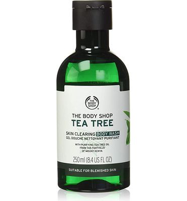 Purchase The Body Shop Tea Tree Skin Clearing Body Wash, 8.4 Fl Oz (Vegan) at Amazon.com
