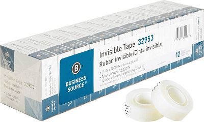 Purchase Invisible Tape 12 Pack, Clear at Amazon.com