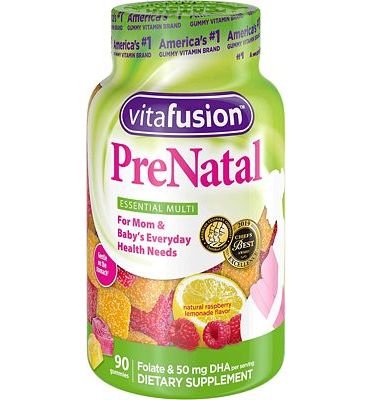 Purchase Vitafusion Prenatal Gummy Vitamins, 90 Count at Amazon.com