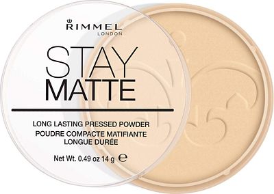Purchase Rimmel London Stay Matte Long Lasting Pressed Powder, Transparent 0.49 Ounce at Amazon.com