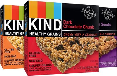 Purchase KIND Healthy Grains Granola Bars, Variety Pack 1.2 oz, 15 Count at Amazon.com
